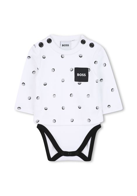 Set neonato con logo HUGO BOSS KIDS | J5249010P